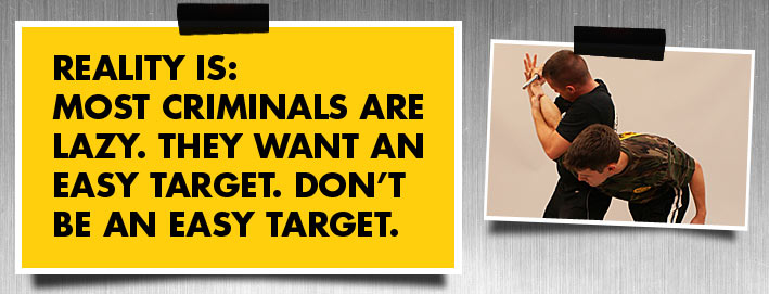 Don't be an easy target.