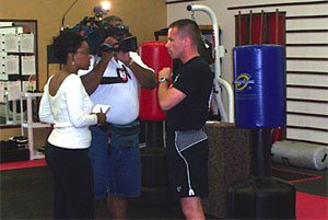 Chris Sutton In Live Interview With CBS Tampa, FL News Anchor De Anna Sheffield